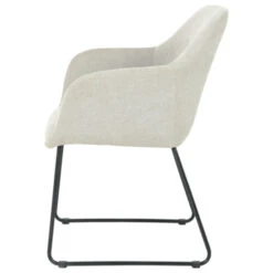 GAMMA Eetkamerstoel Lotte Gestoffeerd Naturel -InterieurKunst Verkoopwinkel 123 3197