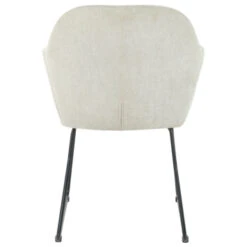 GAMMA Eetkamerstoel Lotte Gestoffeerd Naturel -InterieurKunst Verkoopwinkel 123 3199