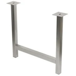 Duraline Tafelpoot Michelle H-vorm Nikkel 50 Mm