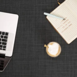 Tafelzeil Sharon Antraciet 140x220 Cm -InterieurKunst Verkoopwinkel 123 3294