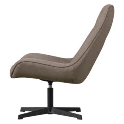 WOOOD Fauteuil Stach Geweven Chenille 92x72x87 Cm -InterieurKunst Verkoopwinkel 123 3329