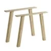 WOOOD Tablo Tafelonderstel A-poot Eiken Set 2 Stuks