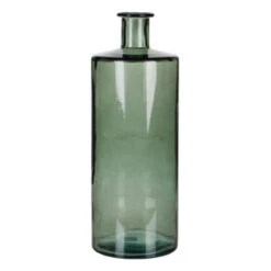 Guan Fles Glas Grijs H40xd15 Cm