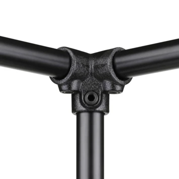 Novidade Steigerbuis Buiskoppeling Hoekstuk 3-weg Zwart Ø 42mm 1 Novidade Steigerbuis Buiskoppeling Hoekstuk 3-weg Zwart Ø 42mm