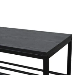 GAMMA Halbank Jaap Metaal/mdf Zwart -InterieurKunst Verkoopwinkel 123 3389