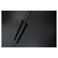 WOOOD Garderobekast Adam 2 Deurs Zwart 200x100x53 Cm -InterieurKunst Verkoopwinkel 123 3433