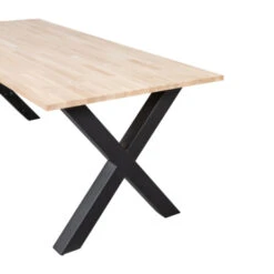 WOOOD Tablo Eiken Blad 220x90 Met ALKMAAR-poot -InterieurKunst Verkoopwinkel 123 3506