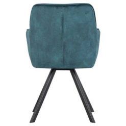 WOOOD Draaistoel Jitse Fluweel Mosgroen -InterieurKunst Verkoopwinkel 123 3541