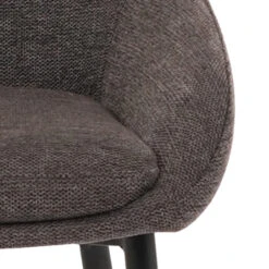 GAMMA Eetkamerstoel Julien Gestoffeerd Donker Taupe -InterieurKunst Verkoopwinkel 123 3607
