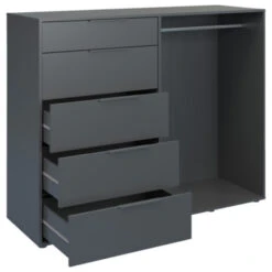 Kast James 5 Lades Met Hanggedeelte