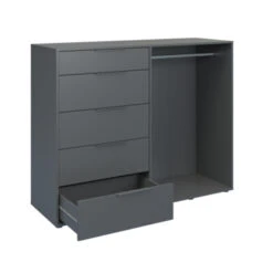 Kast James 5 Lades Met Hanggedeelte -InterieurKunst Verkoopwinkel 123 3633