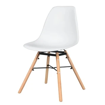 Eetkamerstoel Isabel Kunststof/staal Wit 2 Eetkamerstoel Isabel Kunststof/staal Wit - Afbeelding 2