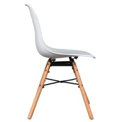 Eetkamerstoel Isabel Kunststof/staal Wit 7 Eetkamerstoel Isabel Kunststof/staal Wit -InterieurKunst Verkoopwinkel 123 3646