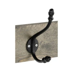 Kapstok Zoe 4 Haaks Antraciet 500mm -InterieurKunst Verkoopwinkel 123 3651