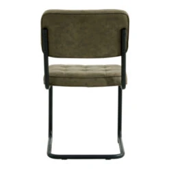 GAMMA Eetkamerstoel Tom PU-leer Donkergroen -InterieurKunst Verkoopwinkel 123 3664