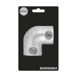 Novidade Steigerbuis Buiskoppeling Kniestuk 2-weg Verzinkt Ø 42mm -InterieurKunst Verkoopwinkel 123 3692