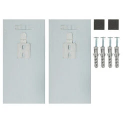 Haceka Spiegel Ophangset 2 Stuks Max. 9,6kg 8x16 Cm Metaal -InterieurKunst Verkoopwinkel 123 3785