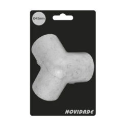 Novidade Steigerbuis Buiskoppeling Hoekstuk 3-weg Verzinkt Ø 42mm -InterieurKunst Verkoopwinkel 123 3792