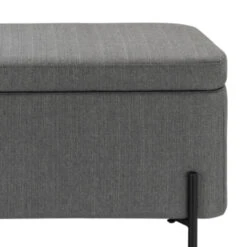 GAMMA Opbergbank Xander Gestoffeerd Grijs -InterieurKunst Verkoopwinkel 123 3835