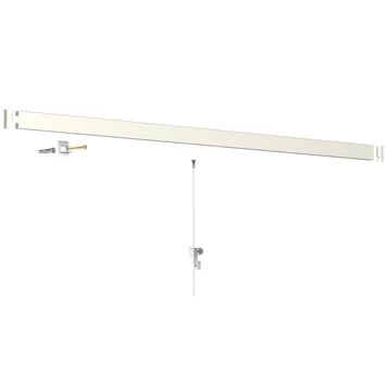 Artiteq Click Rail Schilderij Ophangsysteem Compleet 6 Meter Wit 1 Artiteq Click Rail Schilderij Ophangsysteem Compleet 6 Meter Wit