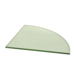 Duraline Glaspaneel Kwartrond Helder 6 Mm 25x25 Cm