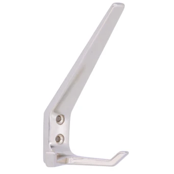 Jas-hoedhaak Marielle Rvs Look Dubbel 1 Jas-hoedhaak Marielle Rvs Look Dubbel