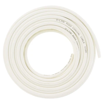 Q-Link Coax Kabel RG59 25 Meter Wit 3 Q-Link Coax Kabel RG59 25 Meter Wit - Afbeelding 3