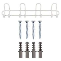 Kapstok Gerome 8 Haaks Wit 590mm -InterieurKunst Verkoopwinkel 123 4002