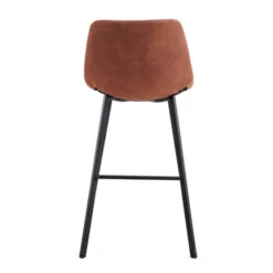 GAMMA Barkruk Lola Pu Leer/ Metaal -InterieurKunst Verkoopwinkel 123 4016