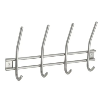 Kapstok Ian 4 Haaks Rvs 300mm 1 Kapstok Ian 4 Haaks Rvs 300mm