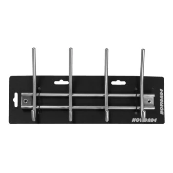 Kapstok Ian 4 Haaks Rvs 300mm 3 Kapstok Ian 4 Haaks Rvs 300mm - Afbeelding 3