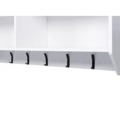 GAMMA Kapstok Anne 5 Haaks Wit -InterieurKunst Verkoopwinkel 123 4050