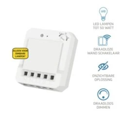 KlikAanKlikUit Led Inbouwdimmer Acm-250 -InterieurKunst Verkoopwinkel 123 407