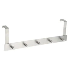 Kapstok Manuel 5 Haaks Rvs 400mm