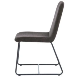 GAMMA Eetkamerstoel Joanne Gestoffeerd Donkergrijs -InterieurKunst Verkoopwinkel 123 4084