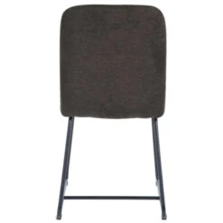 GAMMA Eetkamerstoel Joanne Gestoffeerd Donkergrijs -InterieurKunst Verkoopwinkel 123 4085