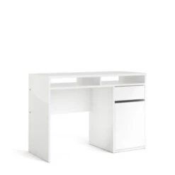 Bureau Eline Met Kast Wit -InterieurKunst Verkoopwinkel 123 4102