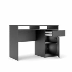 Bureau Eline Met Kast Zwart -InterieurKunst Verkoopwinkel 123 4109