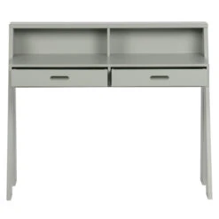 WOOOD Bureau Connect Grenen Betongrijs -InterieurKunst Verkoopwinkel 123 4128