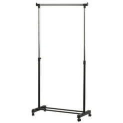 Kledingrek Mobiel 4 Zwenkwielen