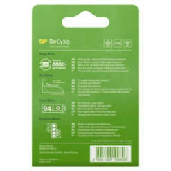 GP Oplaadbare Batterij ReCyko AA 2600mAh 4 Stuks -InterieurKunst Verkoopwinkel 123 424