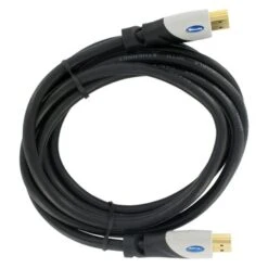 Q-Link HDMI Kabel High Speed Gold Plated 3D 2 Meter Zwart