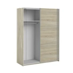 Kledingkast Janneke Licht Eiken 150 Cm -InterieurKunst Verkoopwinkel 123 4270