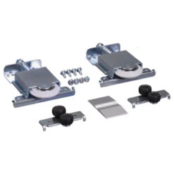 Storemax Schuifdeurpakket Zwart Tbv 1 Deur Rollend R-60 -InterieurKunst Verkoopwinkel 123 4283