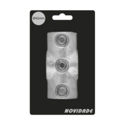 Novidade Steigerbuis Buiskoppeling Kruisstuk Vlak Verzinkt Ø 42mm 5 Novidade Steigerbuis Buiskoppeling Kruisstuk Vlak Verzinkt Ø 42mm -InterieurKunst Verkoopwinkel 123 4296