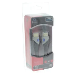 Q-Link HDMI Kabel High Speed Gold Plated 3D 2 Meter Zwart -InterieurKunst Verkoopwinkel 123 432