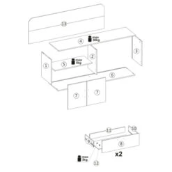 Dressoir Tom -InterieurKunst Verkoopwinkel 123 4356