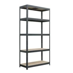 Handson Opbergrek Zwaar Metaal Antraciet 180x90x40 175 Kg