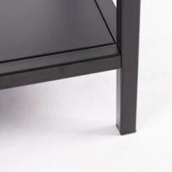 GAMMA Sidetable Jason 2 Lades Metaal Zwart -InterieurKunst Verkoopwinkel 123 4424