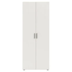 Kledingkast Pisa 2 Deurs Wit Houtnerf